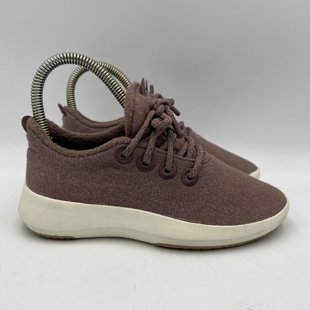 Allbirds Women's Wool Runner Mizzles Plum Purple Cream Soles Size 5